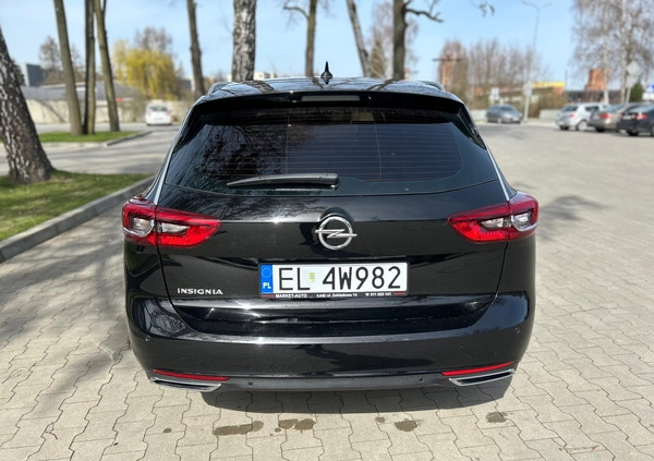 Opel Insignia cena 83500 przebieg: 72000, rok produkcji 2020 z Pabianice małe 232